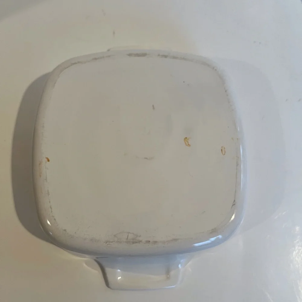 Vintage Wild Flower 1 Quart Corningware Dish with Lid